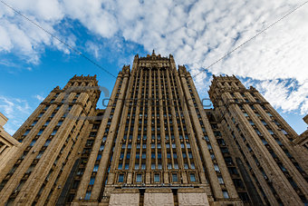 Ministry of Foreign Affairs of Russia, the Stalinist Skyscraper,