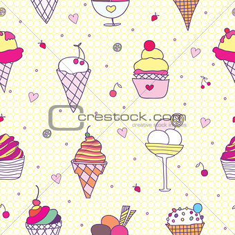 pattern ice-cream