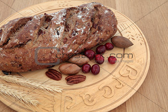 Pecan and Cranberry Bread