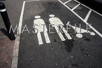 Family parking space