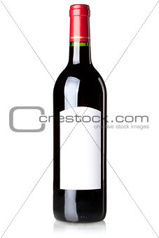 Wine collection - Red wine in bottle