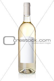 Wine collection - White wine in bottle