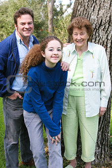Family Portrait with Grandma