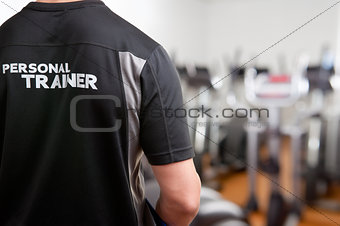 Personal Trainer At The Gym