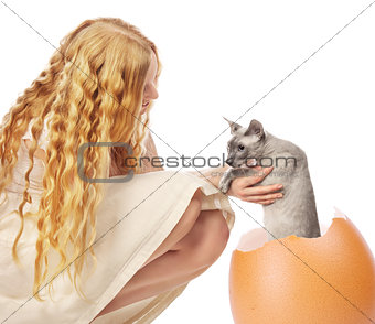 Cat Hatched From Egg