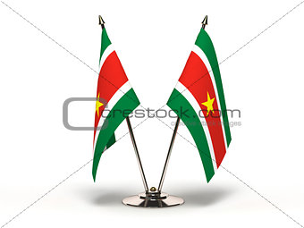 Miniature Flag of Suriname