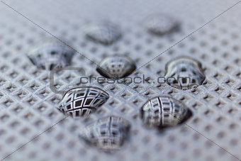 Abstract Waterdrops Closeup Background