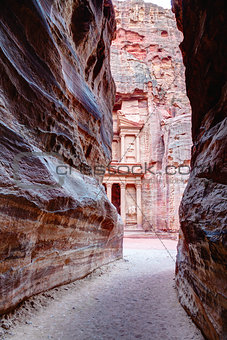 Entrance to Petra