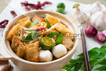  Singapore Curry Noodle
