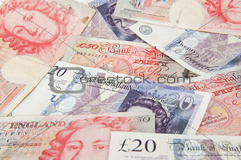 GBP bank notes 