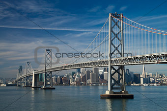 San Francisco Bay bridge
