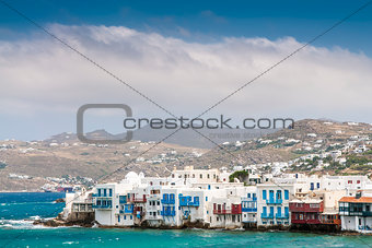 houses of island Mykonos