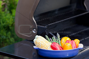 grilling vegetables