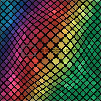 multicolor mosaic background