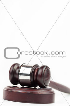 Hammer and gavel for court