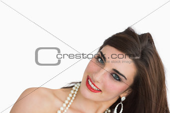 Woman wearing jewellery