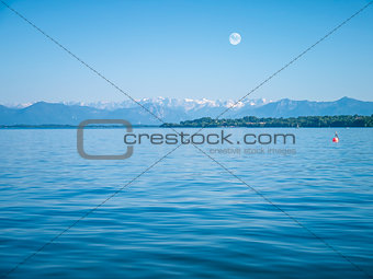 Alps at Lake Starnberg - Tutzing
