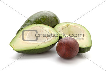 Ripe avocado