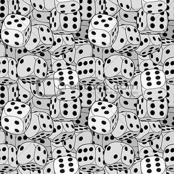 Vector dices pattern