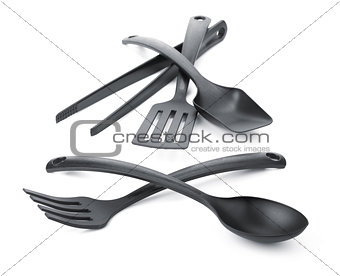 Plastic kitchen utensils