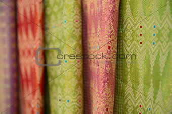 Colorful fabrics for sale