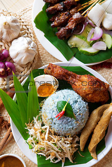 Malay rice dish