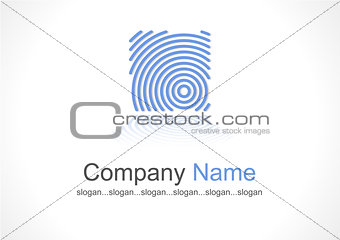 Abstract Circural Company Logo Template