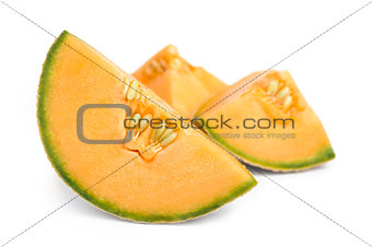 Cantaloupe Melon pieces
