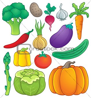 Vegetable theme collection 1
