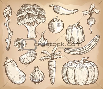 Vegetable theme collection 3
