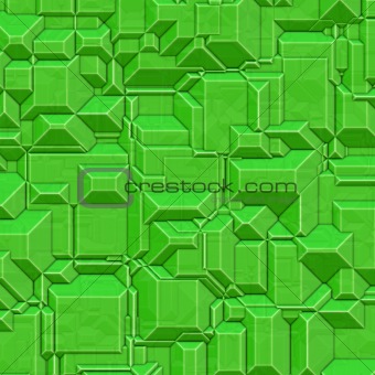 Blocky green background