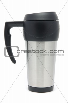 Stainless steel travel mug