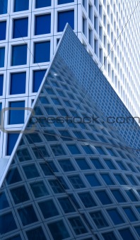 skyscrapers abstract view