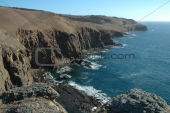 Coastal cliffs