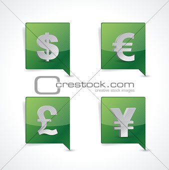 pin pointer currency symbol signs