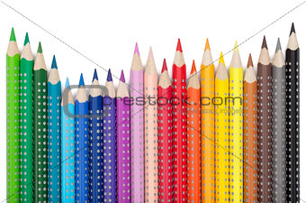 Various colour pencils