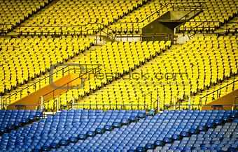 Empty Stadium Seats 