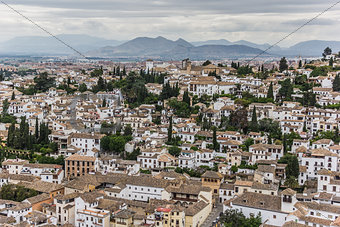 White houses of Granada