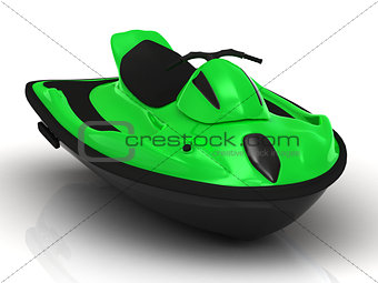 Green sports watercraft