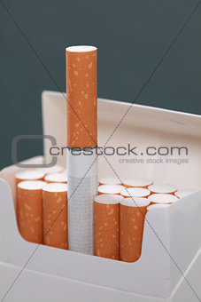 Pack with cigarettes