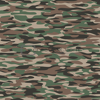 Camouflage Textile Pattern