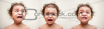 Indian baby crying