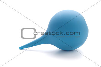 Blue rubber pear (enema)
