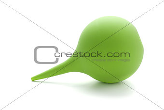 Green rubber pear (enema)