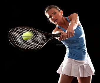 tennis woman