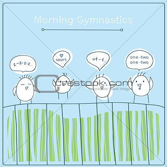morning gymnastics