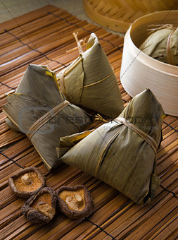 bazhang chinese dumplings, zongzi usually taken during duanwu fe