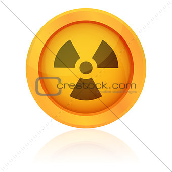 Vector radiation symbol
