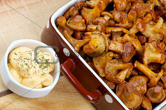 Roasted Chanterelles