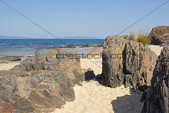 Spiky Beach, Tasmania, Australia